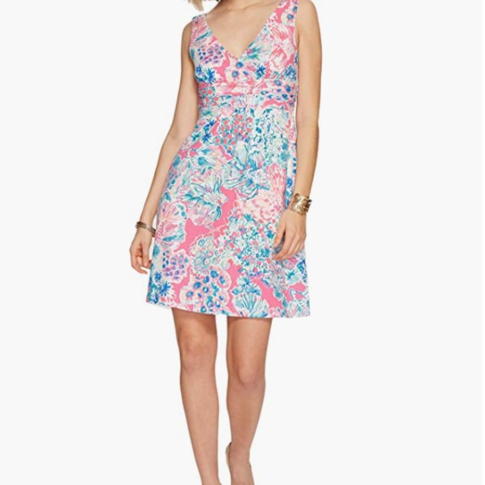 Lilly Pulitzer Short Sloane Sleeveless Dress -  Gypsea Pink, XS